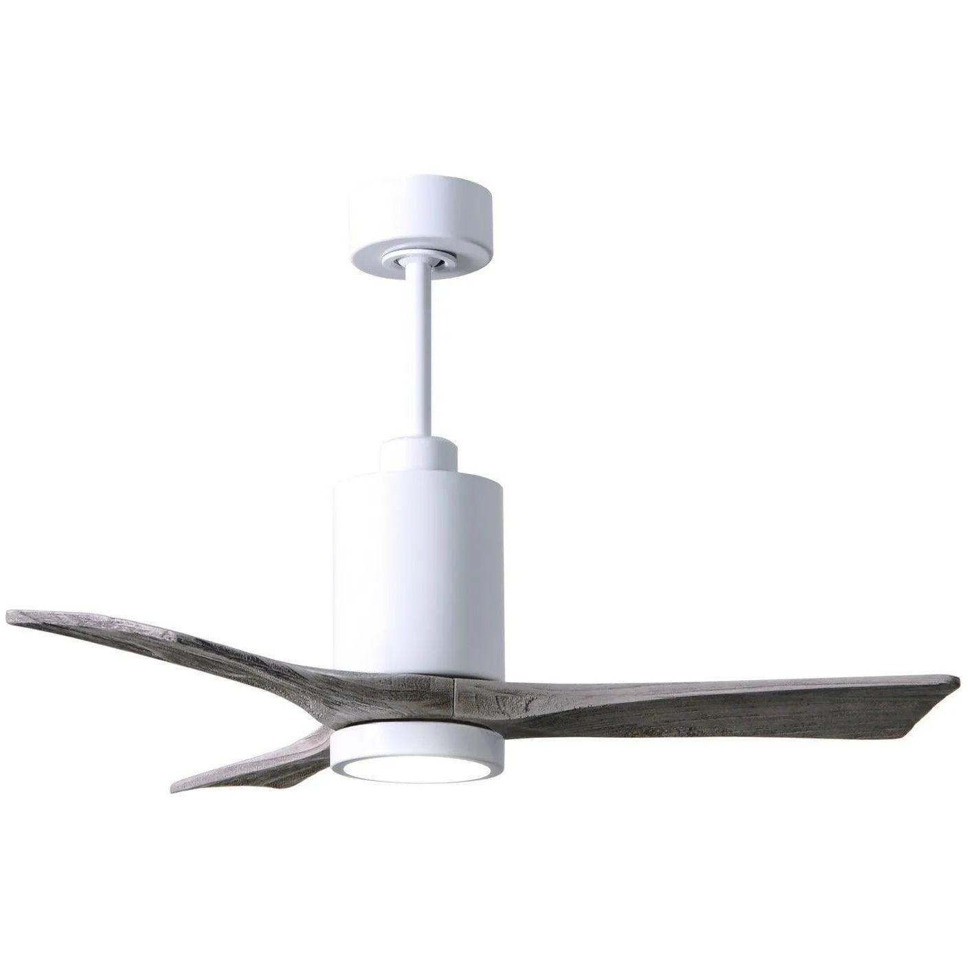 Matthews Fan Company - Patricia 3 Ceiling Fan - PA3-WH-BW-42 - Canada Light Shop