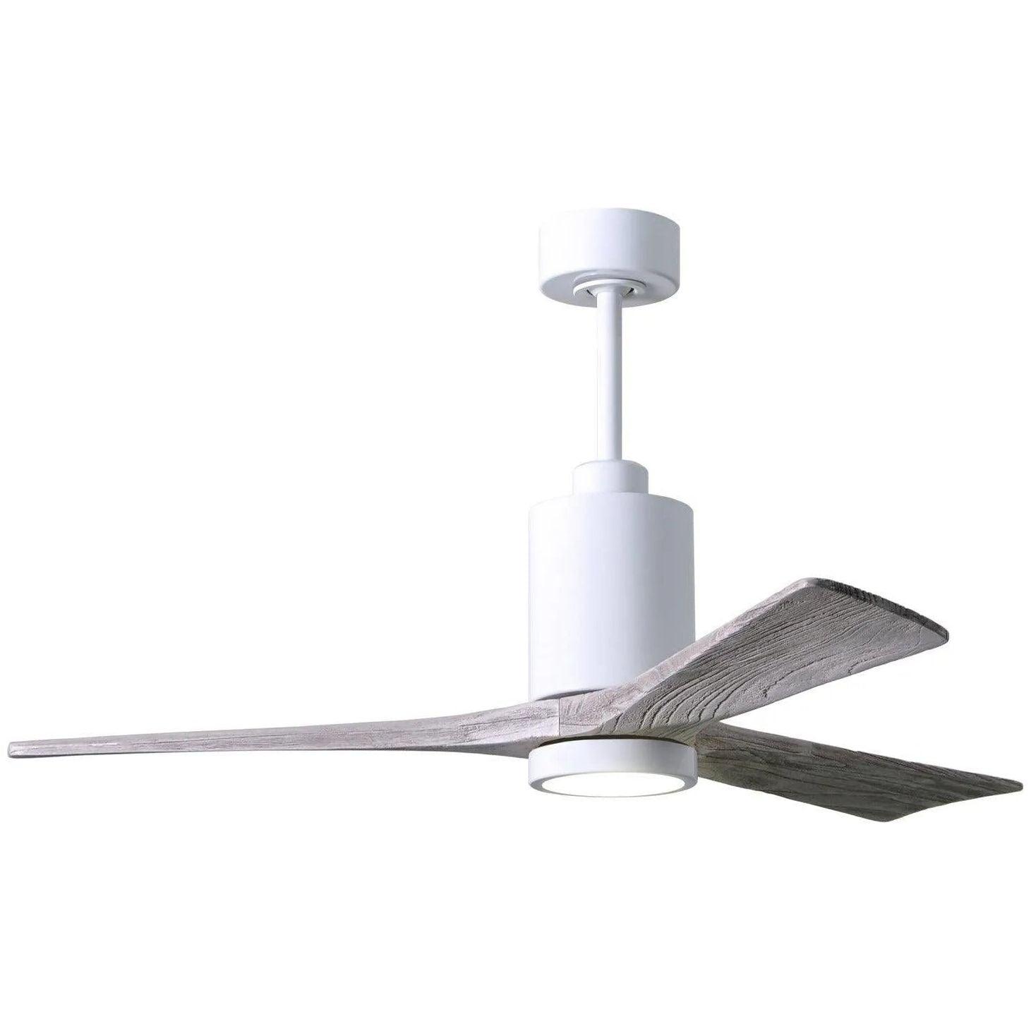 Matthews Fan Company - Patricia 3 Ceiling Fan - PA3-WH-BW-52 - Canada Light Shop