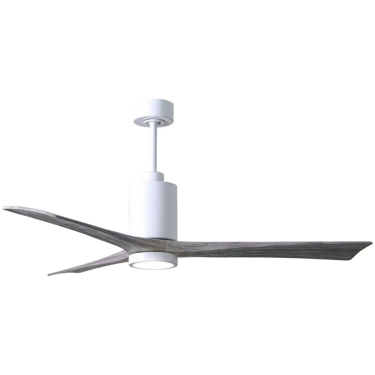 Matthews Fan Company - Patricia 3 Ceiling Fan - PA3-WH-BW-60 - Canada Light Shop