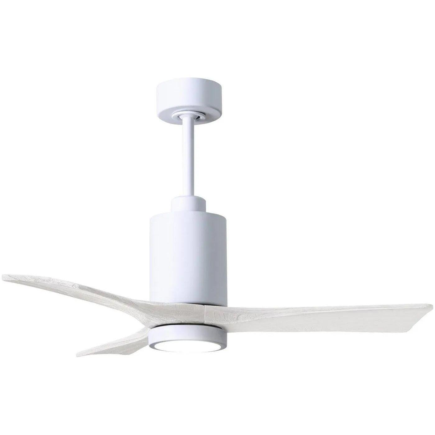 Matthews Fan Company - Patricia 3 Ceiling Fan - PA3-WH-MWH-42 - Canada Light Shop