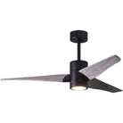 Matthews Fan Company - Super Janet Ceiling Fan - SJ-BK-BW-52 - Canada Light Shop