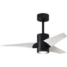 Matthews Fan Company - Super Janet Ceiling Fan - SJ-BK-MWH-42 - Canada Light Shop