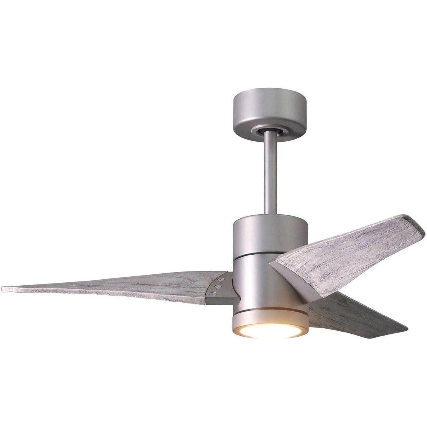 Matthews Fan Company - Super Janet Ceiling Fan - SJ-BN-BW-42 - Canada Light Shop