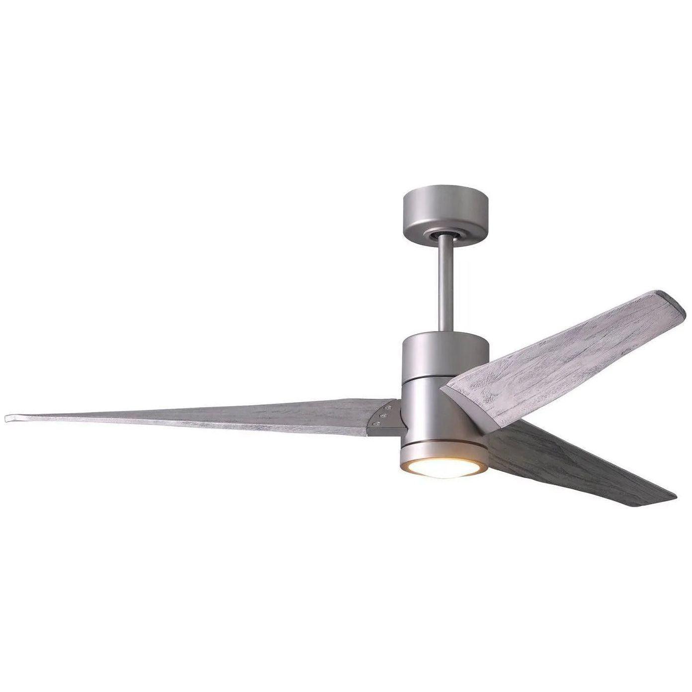 Matthews Fan Company - Super Janet Ceiling Fan - SJ-BN-BW-60 - Canada Light Shop