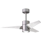Matthews Fan Company - Super Janet Ceiling Fan - SJ-BN-MWH-42 - Canada Light Shop