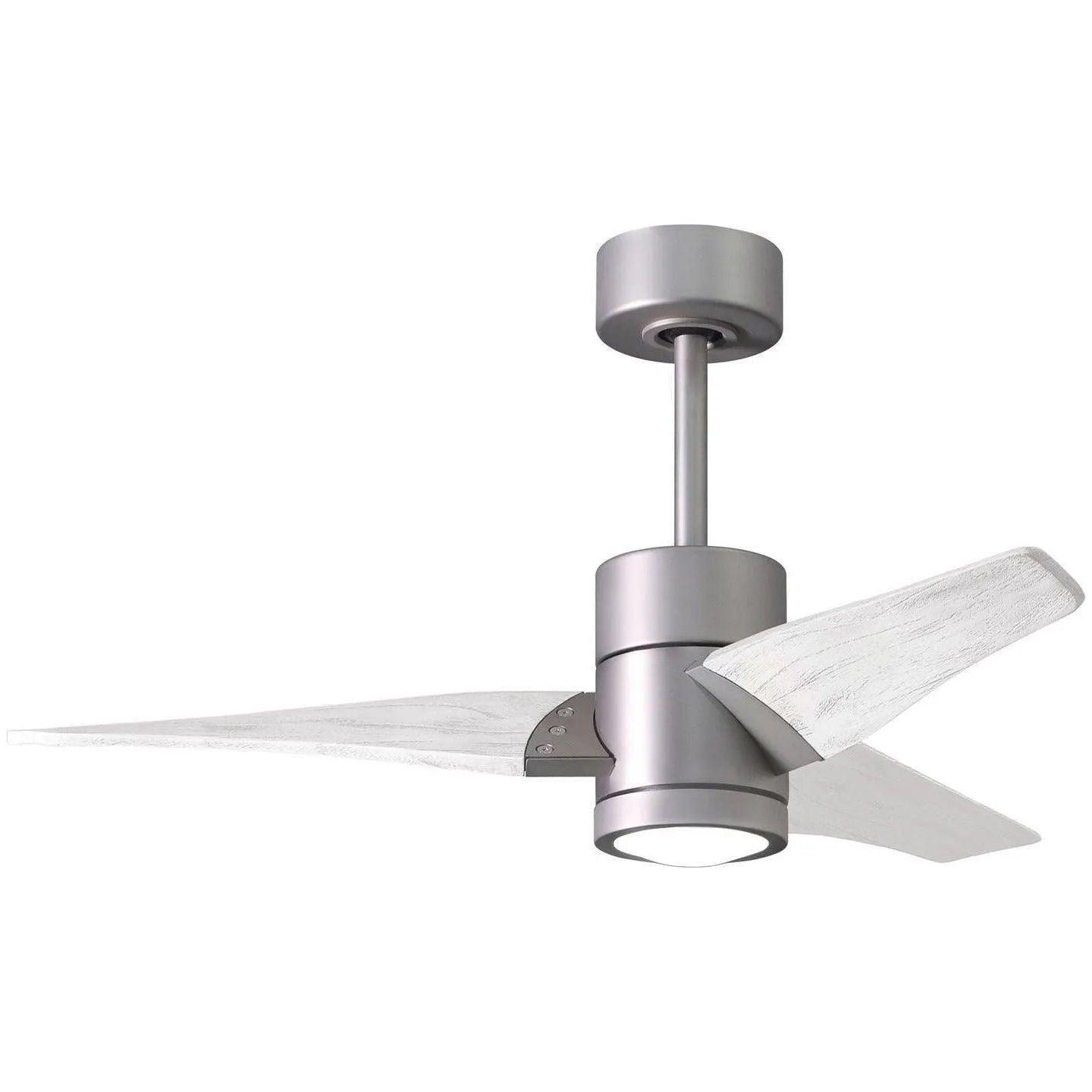 Matthews Fan Company - Super Janet Ceiling Fan - SJ-BN-MWH-42 - Canada Light Shop