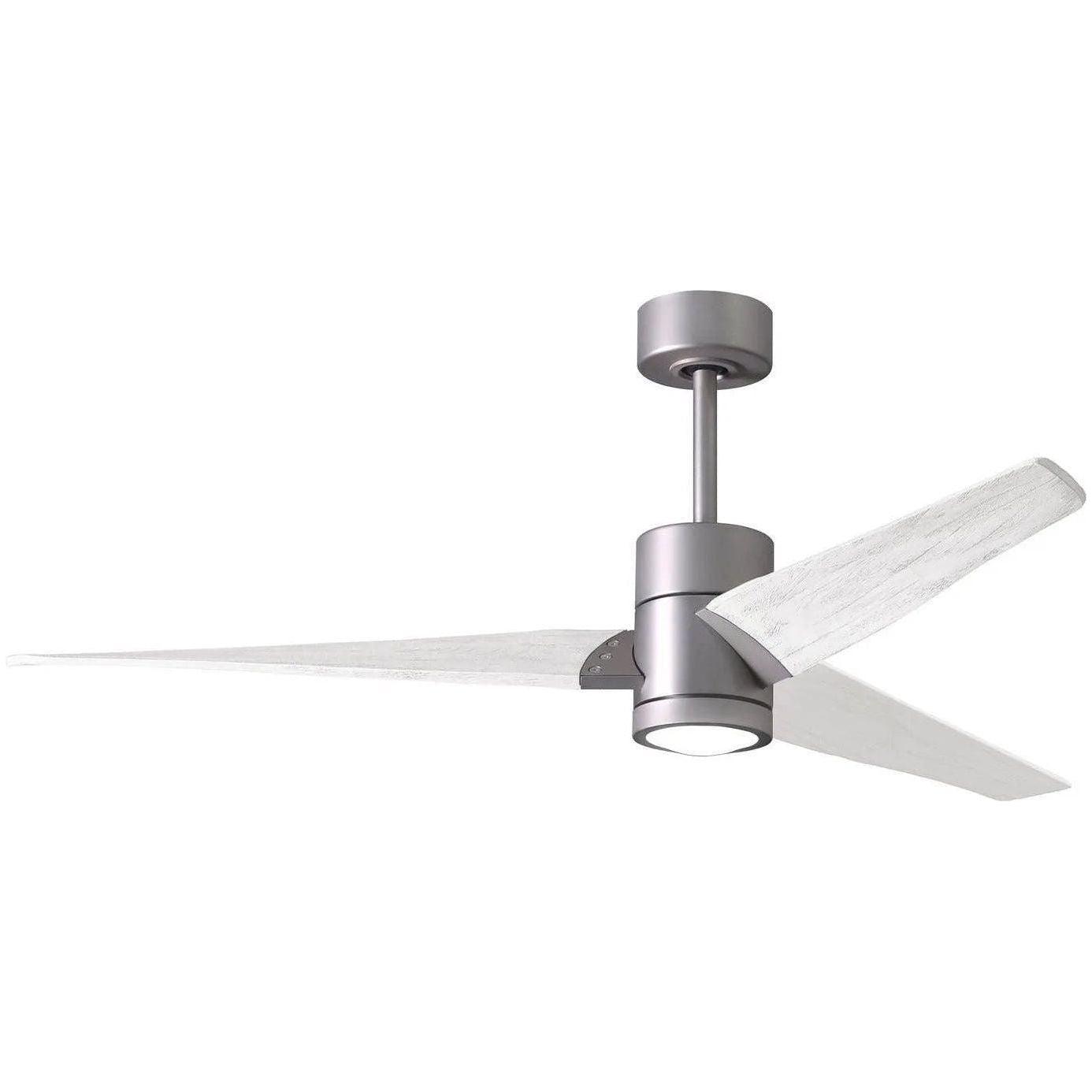 Matthews Fan Company - Super Janet Ceiling Fan - SJ-BN-MWH-60 - Canada Light Shop