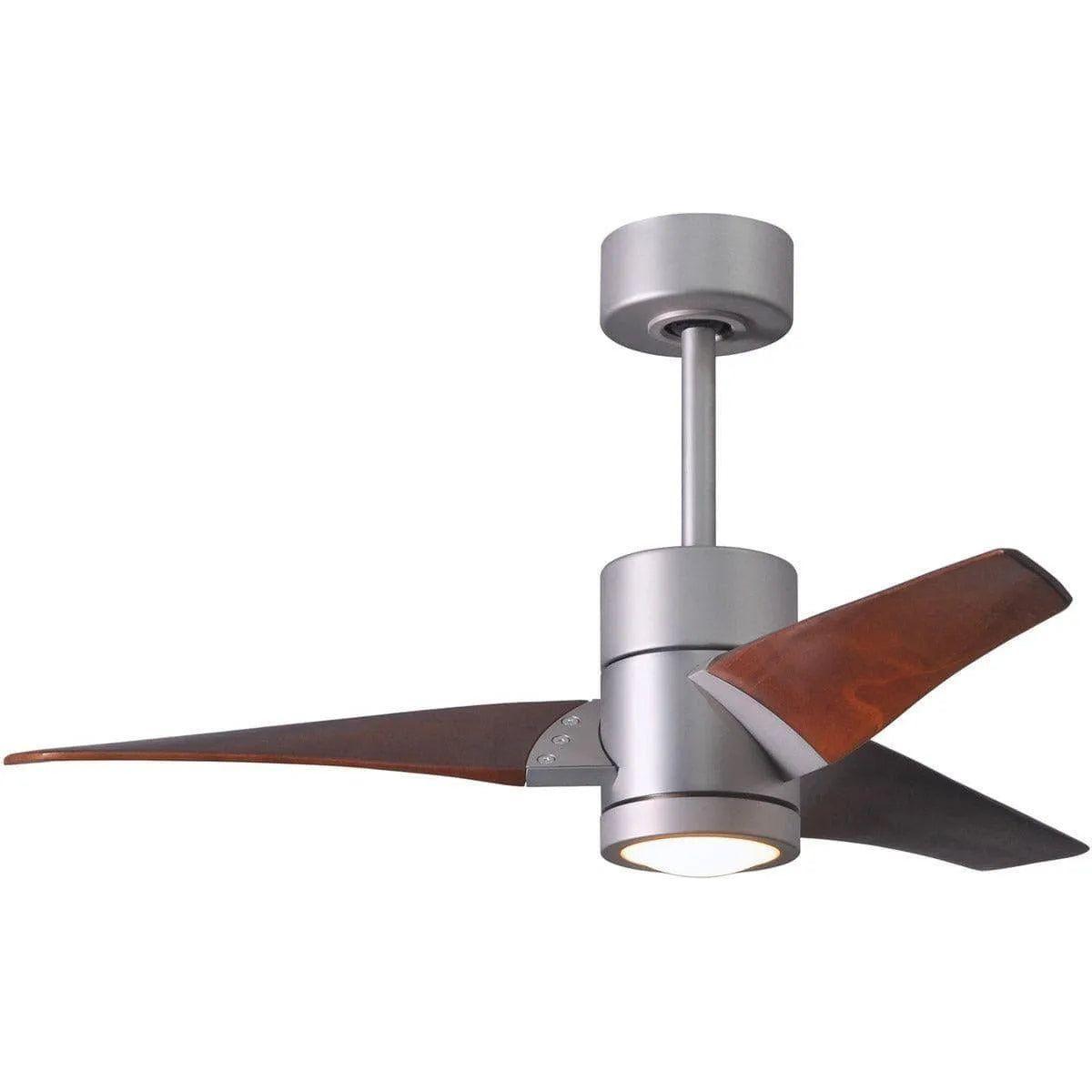 Matthews Fan Company - Super Janet Ceiling Fan - SJ-BN-WN-42 - Canada Light Shop