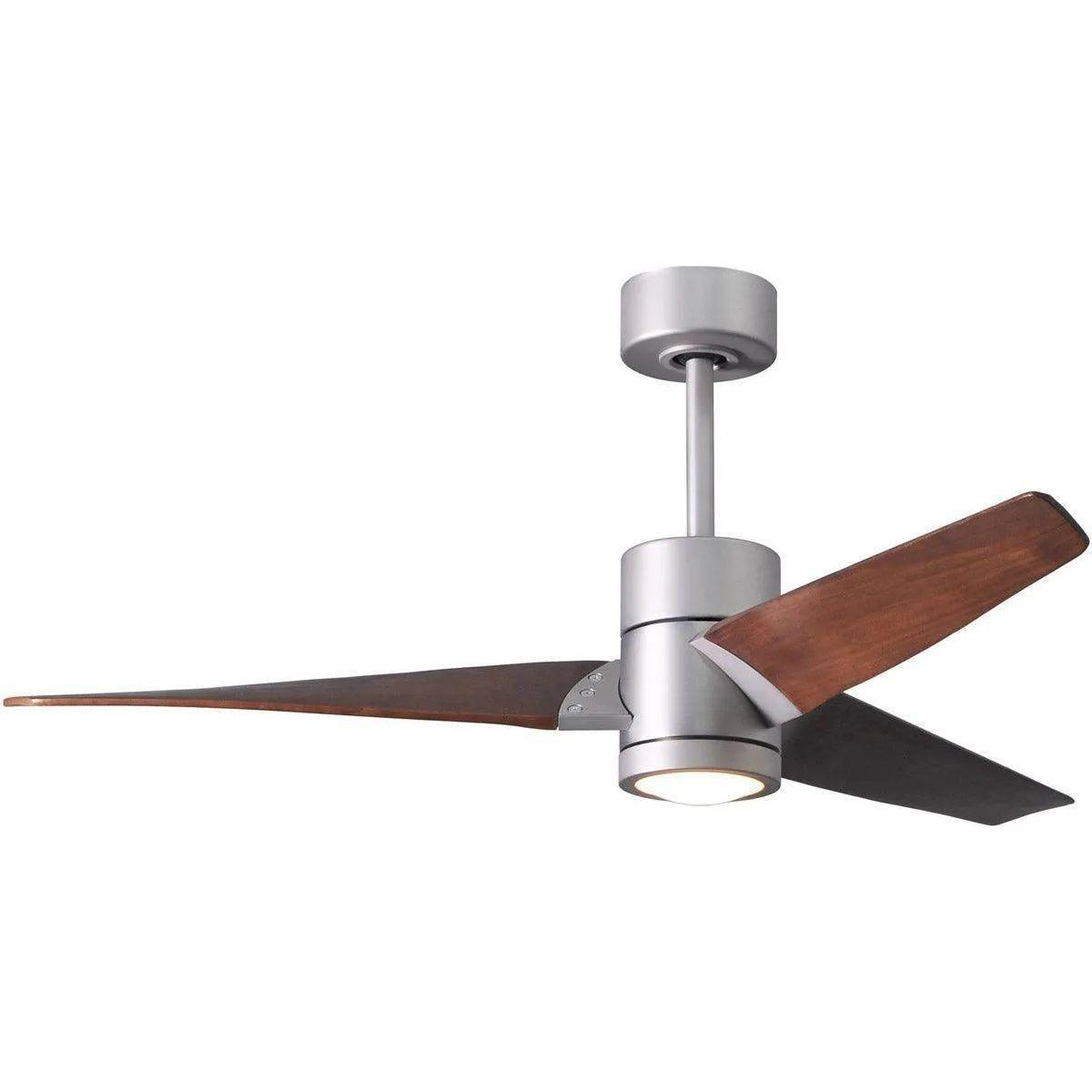 Matthews Fan Company - Super Janet Ceiling Fan - SJ-BN-WN-52 - Canada Light Shop
