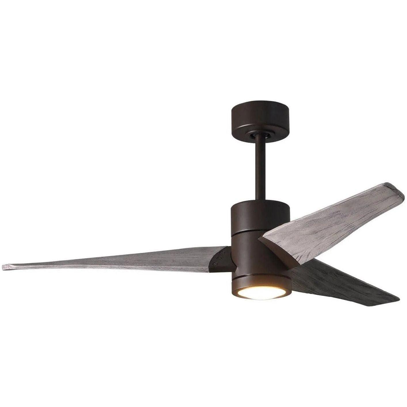 Matthews Fan Company - Super Janet Ceiling Fan - SJ-TB-BW-52 - Canada Light Shop
