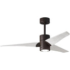 Matthews Fan Company - Super Janet Ceiling Fan - SJ-TB-MWH-52 - Canada Light Shop