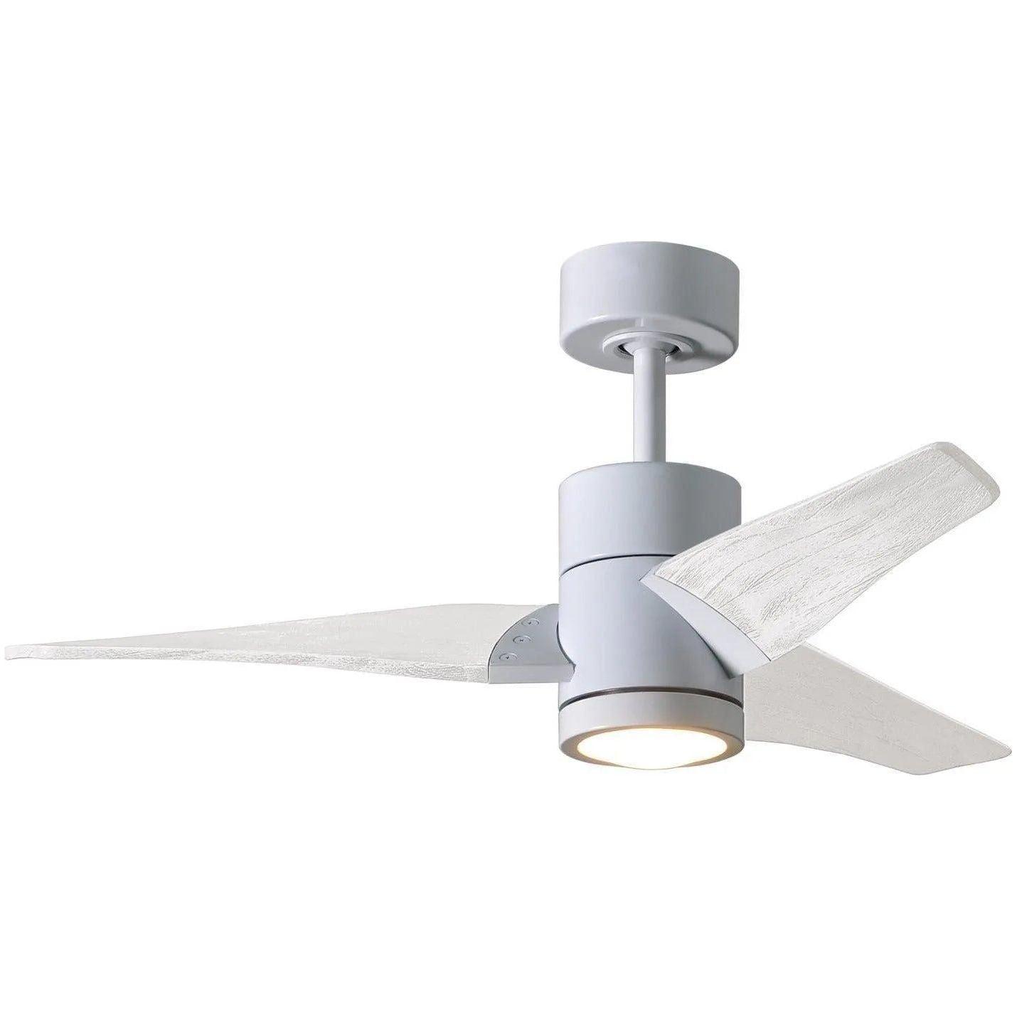 Matthews Fan Company - Super Janet Ceiling Fan - SJ-WH-MWH-42 - Canada Light Shop