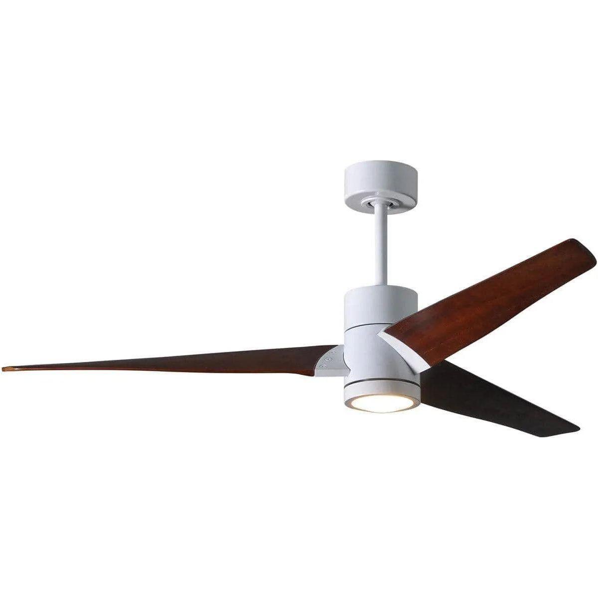 Matthews Fan Company - Super Janet Ceiling Fan - SJ-WH-WN-42 - Canada Light Shop