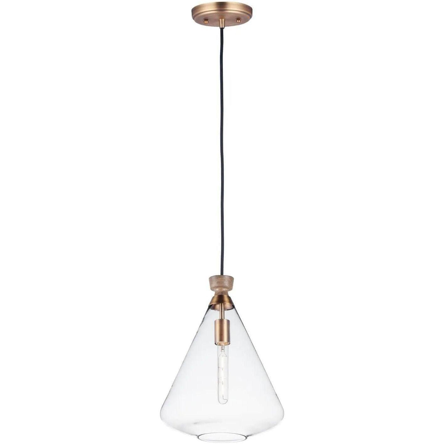 Maxim Lighting - Abbott Pendant - 10101CLWOAB - Canada Light Shop