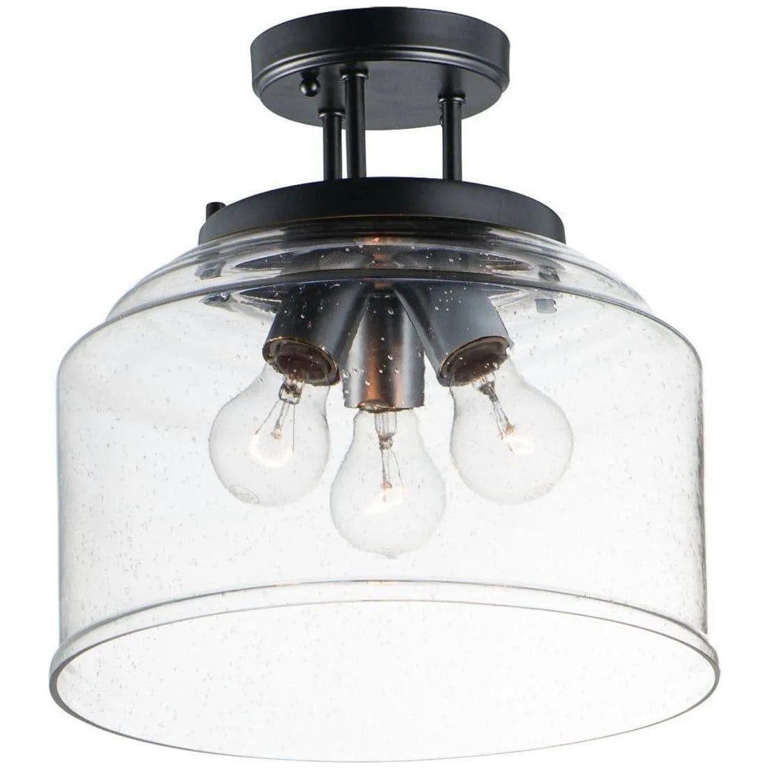 Maxim Lighting - Acadia Semi-Flush Mount - 12271CDBK - Canada Light Shop
