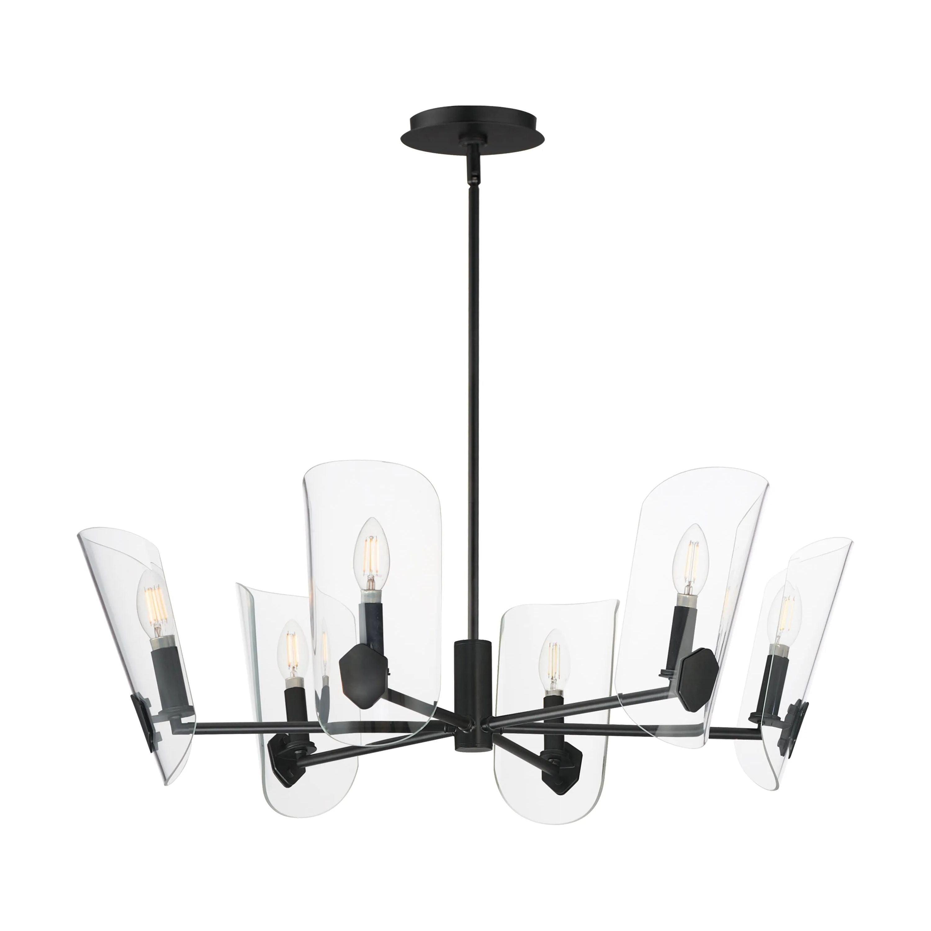 Maxim Lighting - Armory Chandelier - 32356CLBK - Canada Light Shop