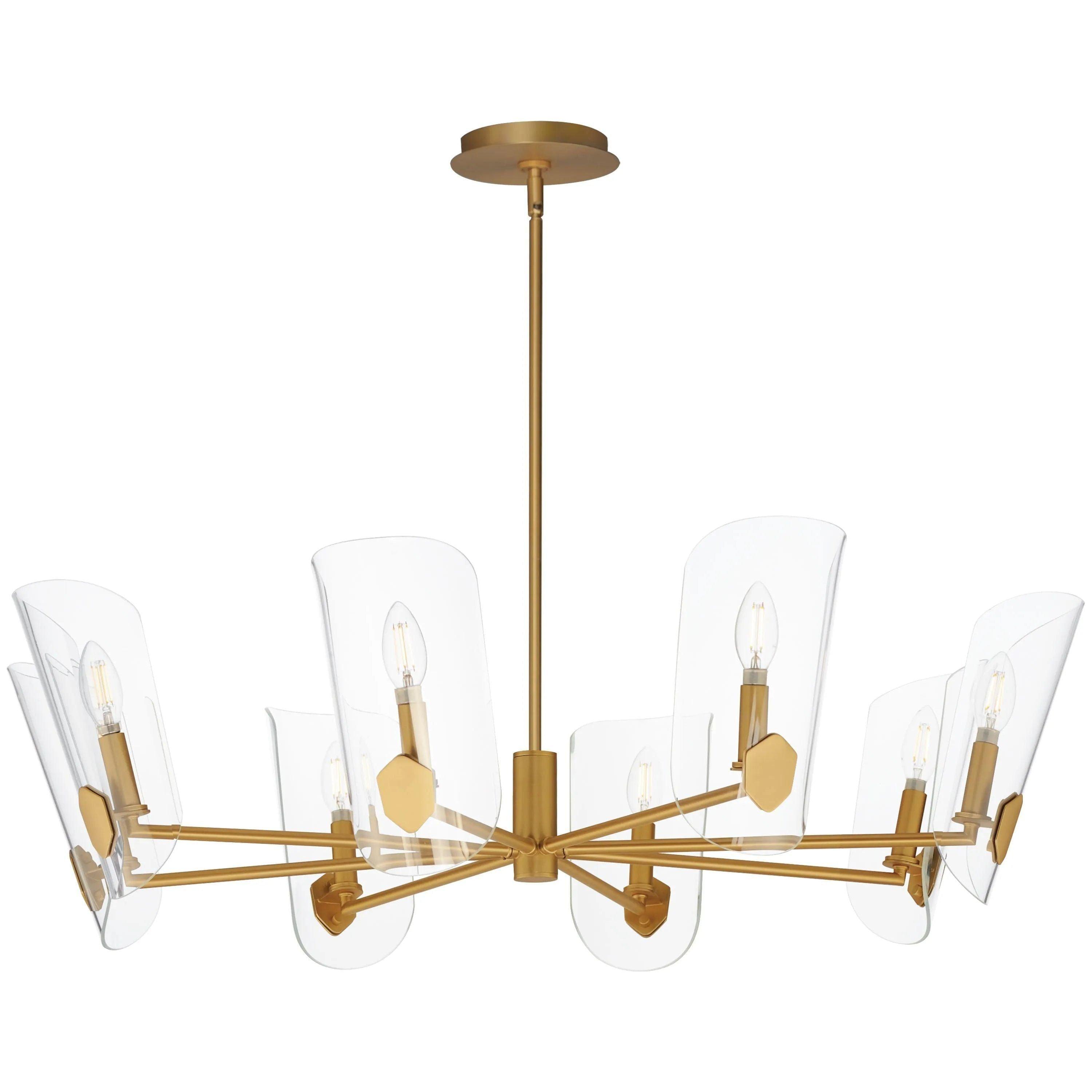 Maxim Lighting - Armory Chandelier - 32358CLNAB - Canada Light Shop