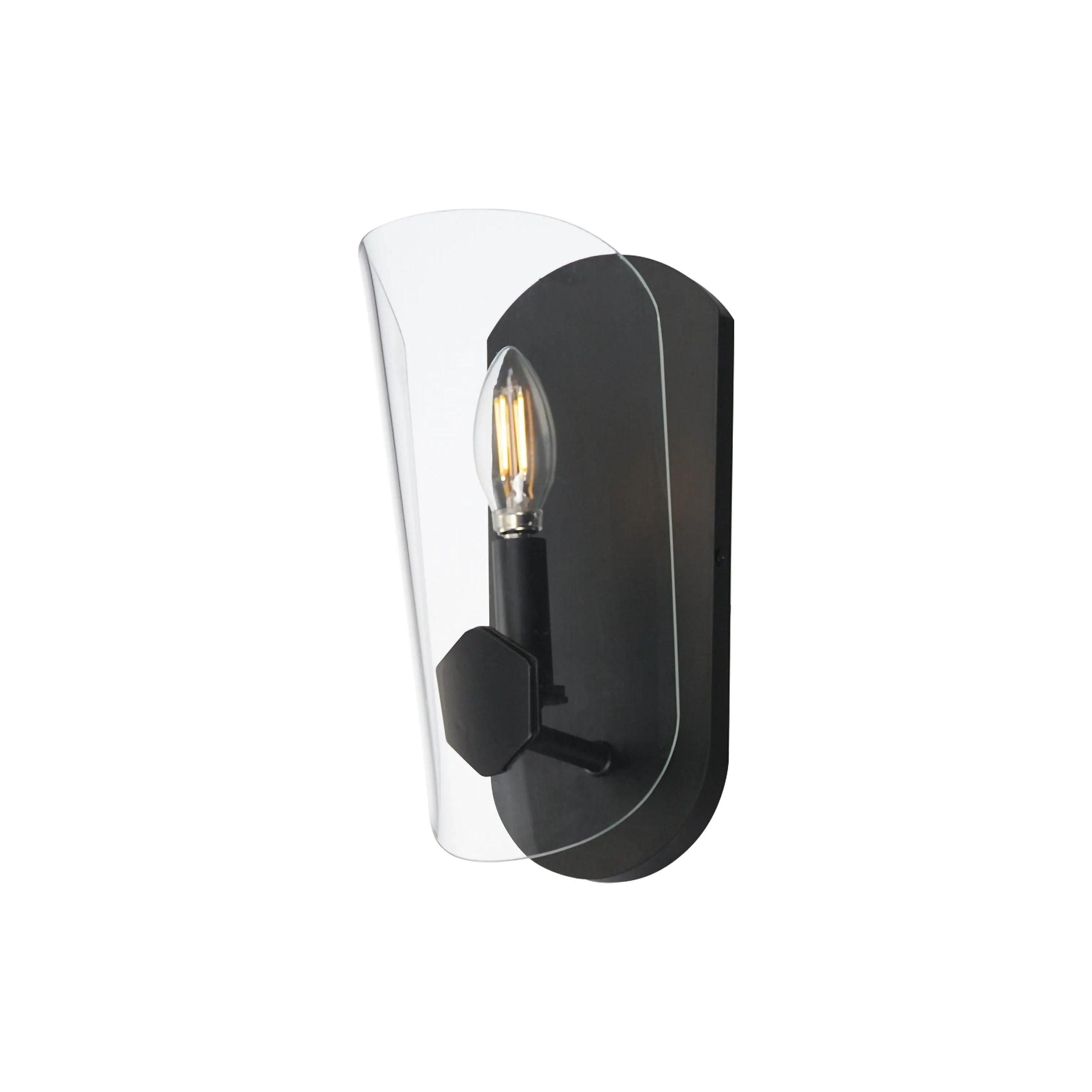 Maxim Lighting - Armory Wall Sconce - 32351CLBK - Canada Light Shop