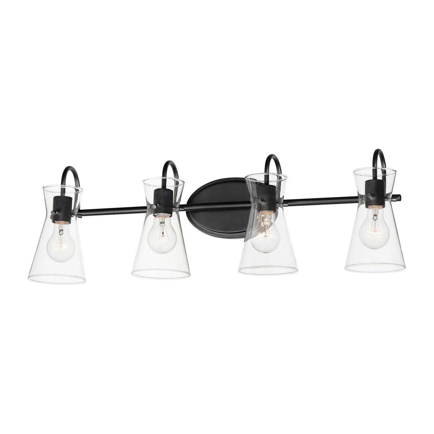 Maxim Lighting - Ava Bath Vanity - 12484CLBK - Canada Light Shop