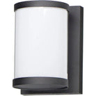 Maxim Lighting - Barrel LED Outdoor Wall Sconce - 52125WTBK - Canada Light Shop