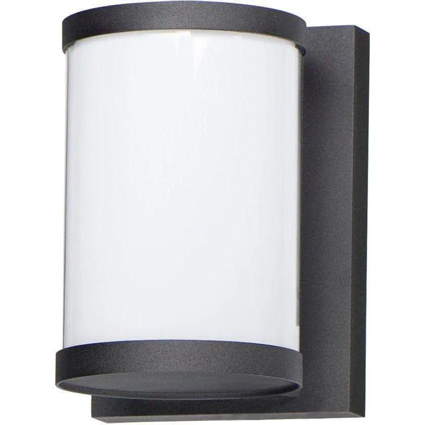 Maxim Lighting - Barrel LED Outdoor Wall Sconce - 52125WTBK - Canada Light Shop