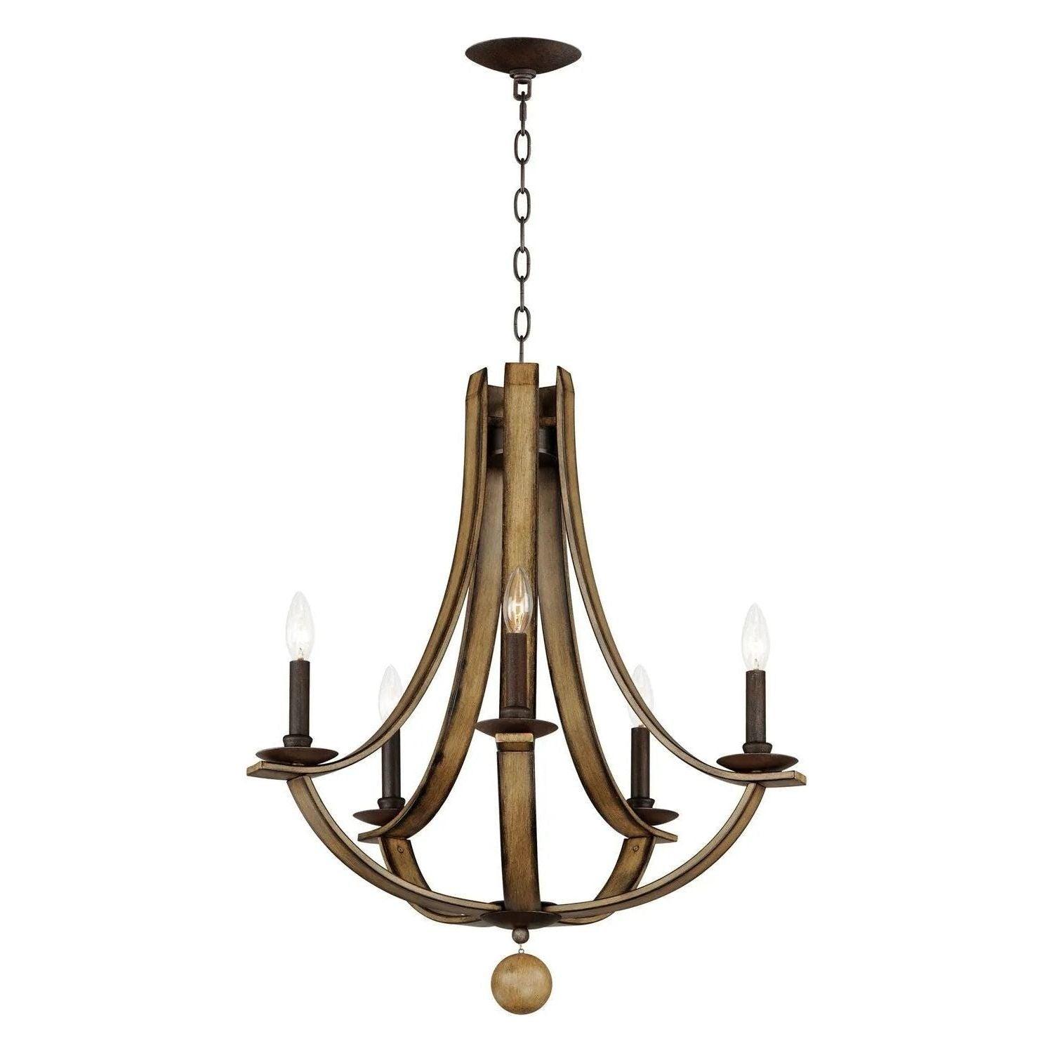 Maxim Lighting - Basque Chandelier - 20345DWAR - Canada Light Shop