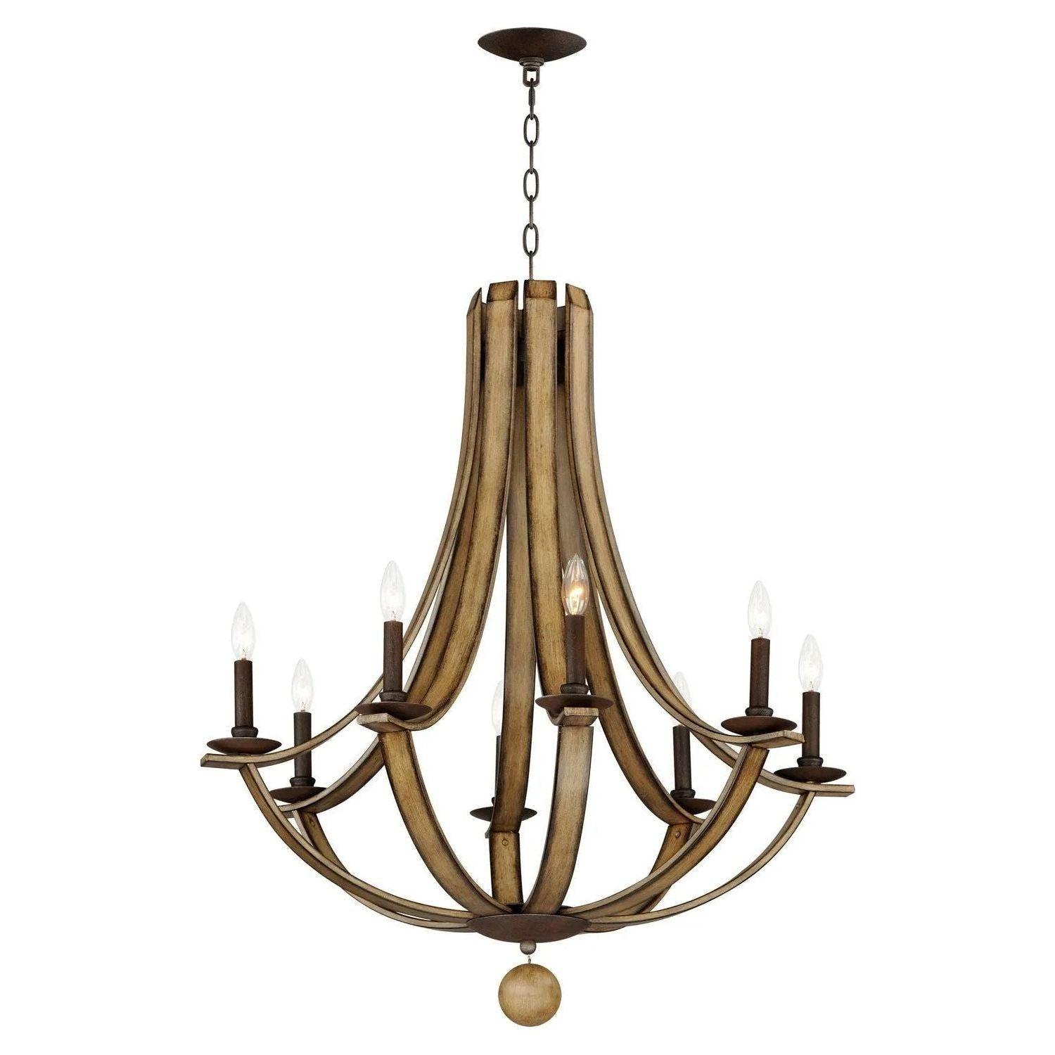 Maxim Lighting - Basque Chandelier - 20348DWAR - Canada Light Shop