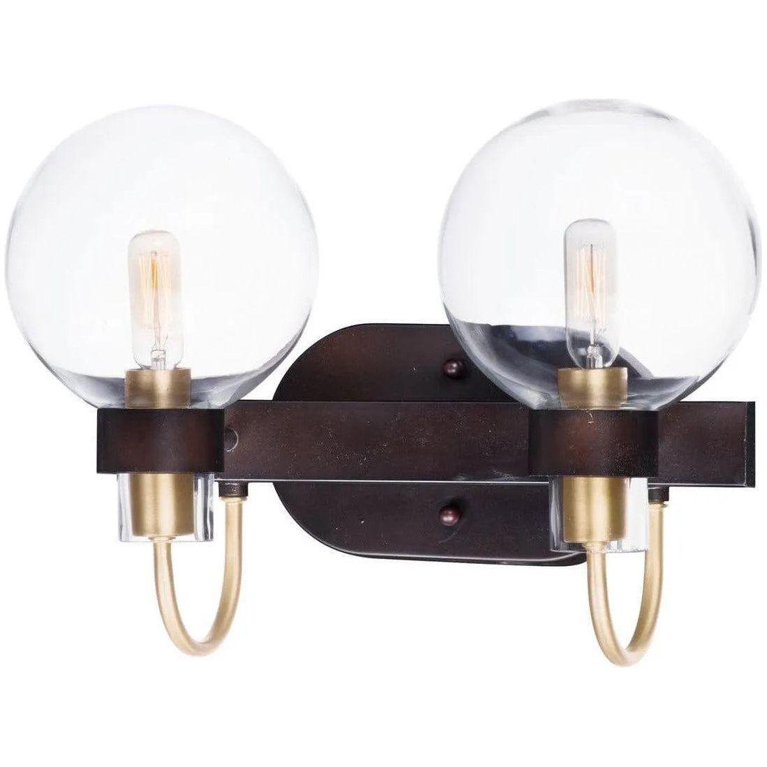 Maxim Lighting - Bauhaus Bath Vanity - 30512CLBZSBR - Canada Light Shop