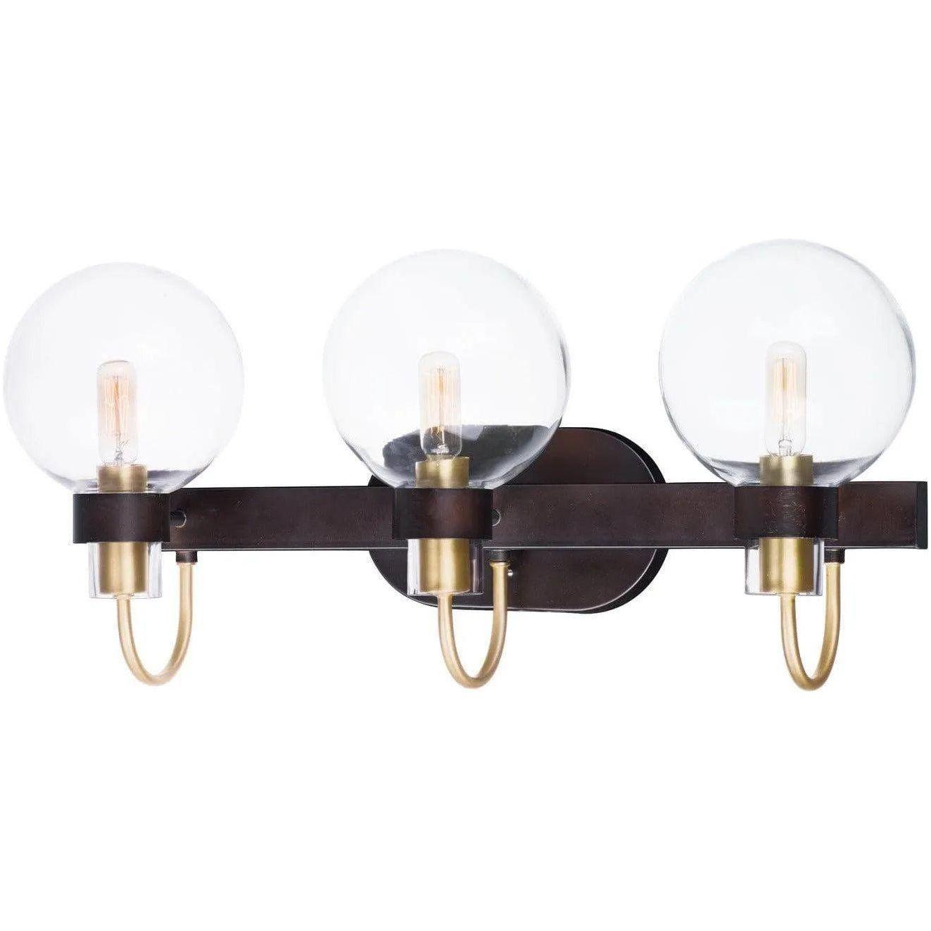 Maxim Lighting - Bauhaus Bath Vanity - 30513CLBZSBR - Canada Light Shop