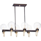 Maxim Lighting - Bauhaus Linear Chandelier - 30519CLBZSBR - Canada Light Shop