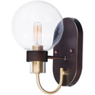 Maxim Lighting - Bauhaus Wall Sconce - 30511CLBZSBR - Canada Light Shop