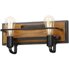 Maxim Lighting - Black Forest Bath Vanity - 10302BKASB - Canada Light Shop