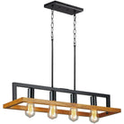 Maxim Lighting - Black Forest Linear Chandelier - 10307BKASB - Canada Light Shop