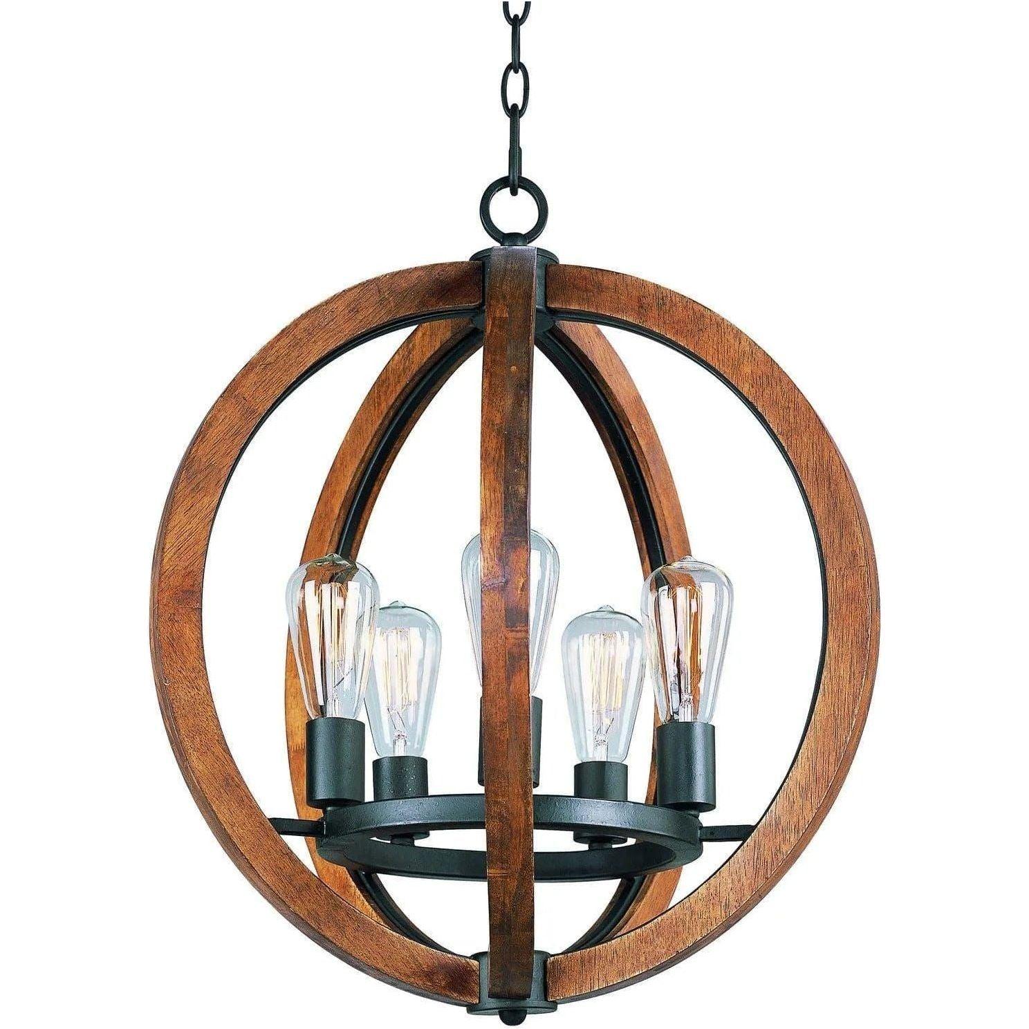 Maxim Lighting - Bodega Bay Chandelier - 20917APAR/BUI - Canada Light Shop