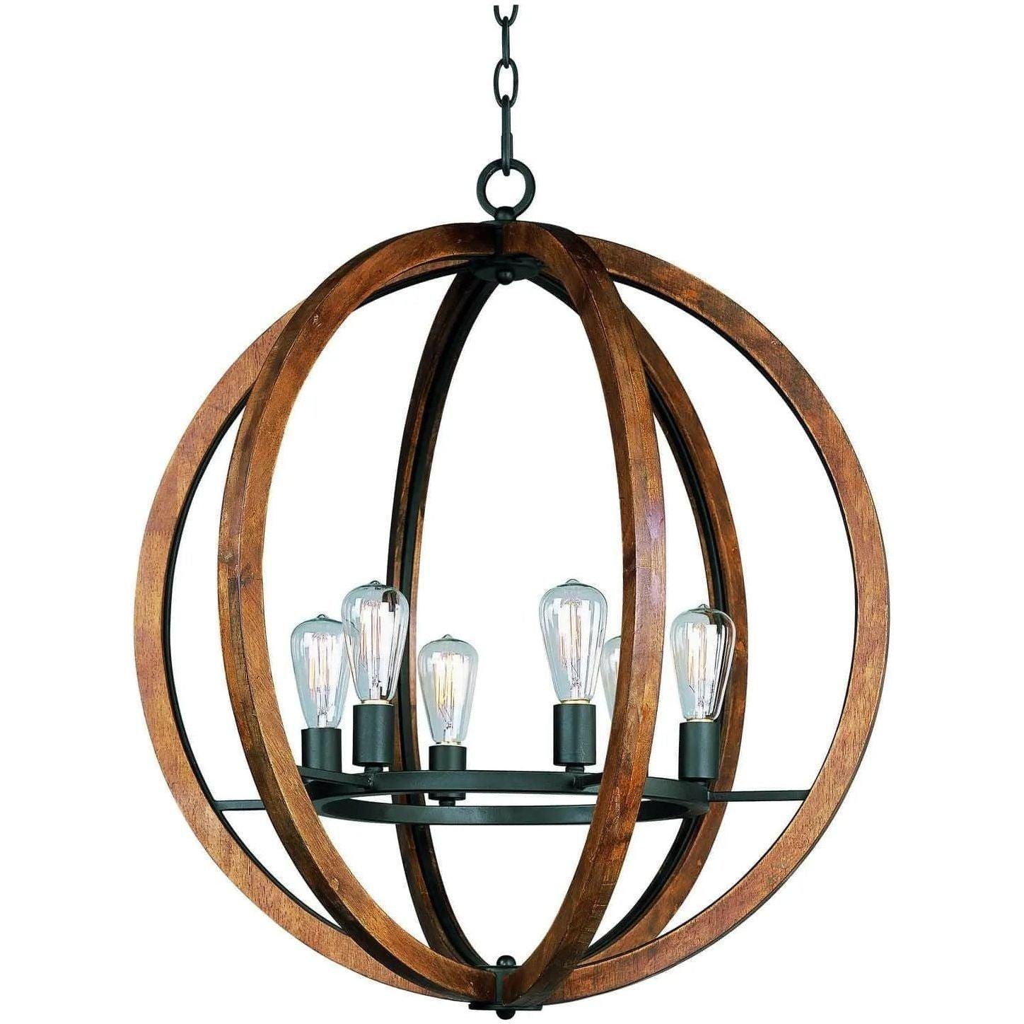 Maxim Lighting - Bodega Bay Chandelier - 20918APAR/BUI - Canada Light Shop