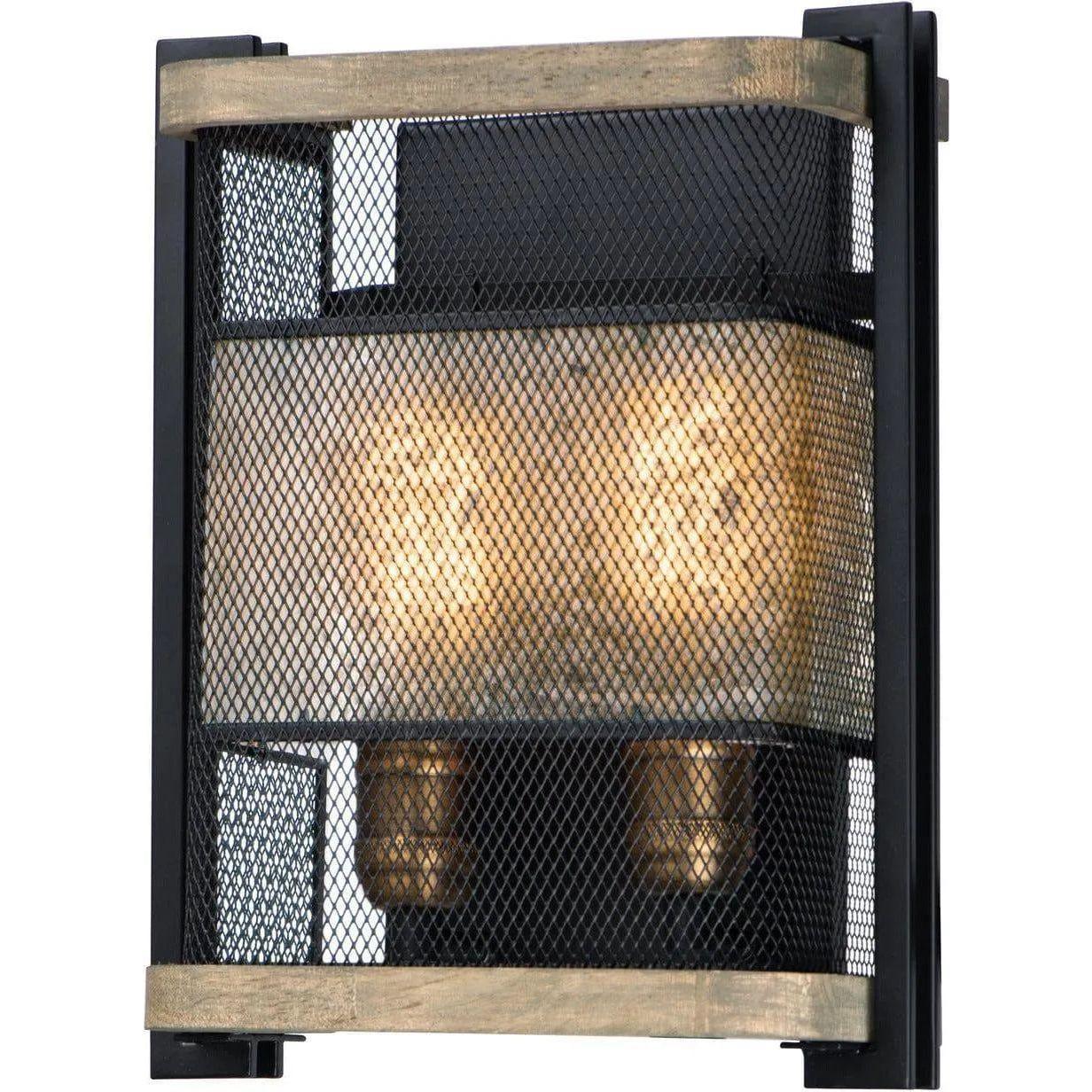 Maxim Lighting - Boundry Wall Sconce - 27562BKBWAB - Canada Light Shop