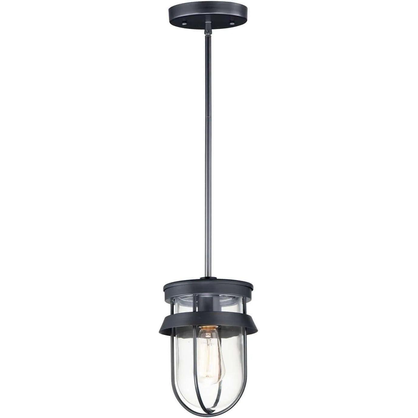 Maxim Lighting - Breakwater Semi-Flush Mount - 10268CLBK - Canada Light Shop
