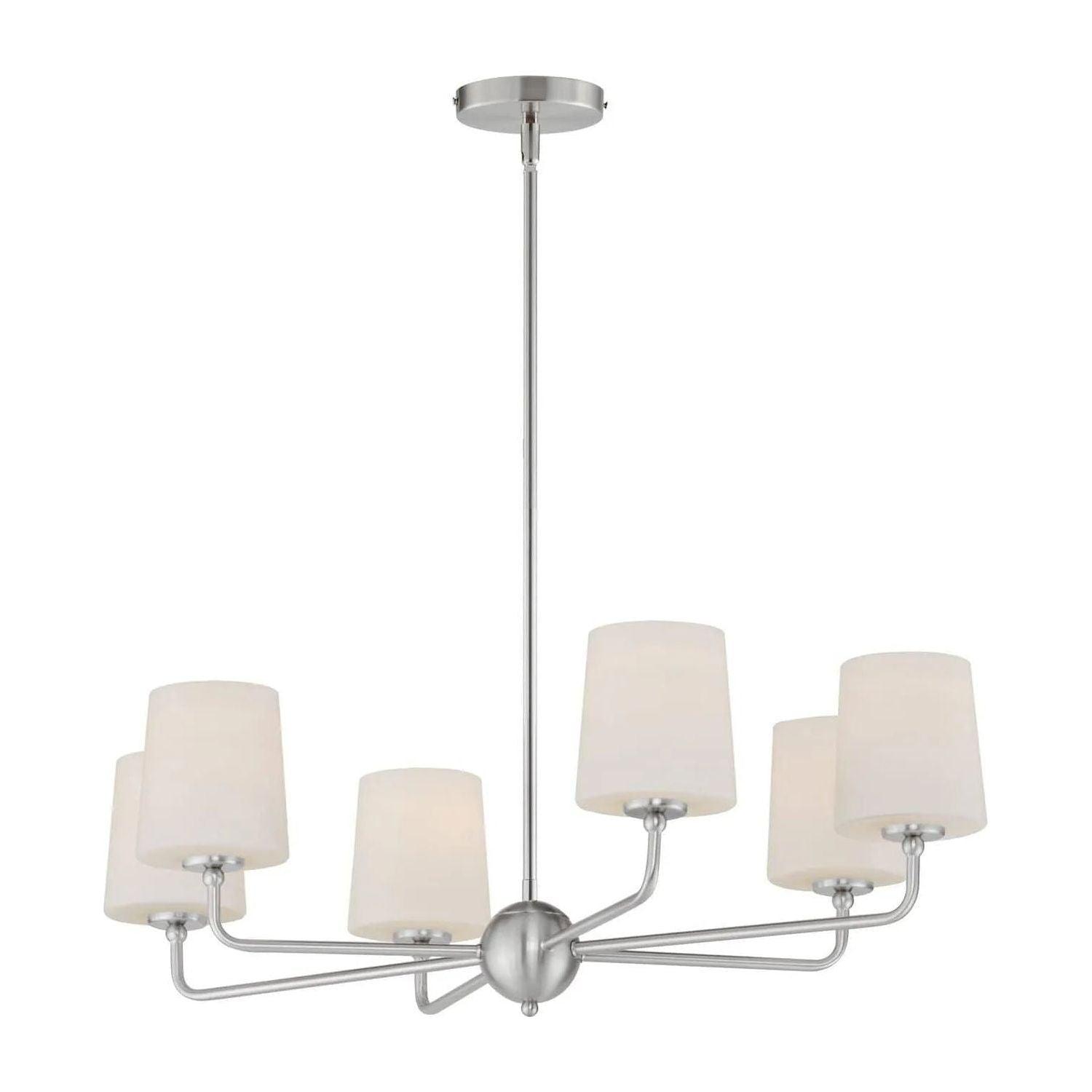 Maxim Lighting - Bristol Chandelier - 12096SWSN - Canada Light Shop