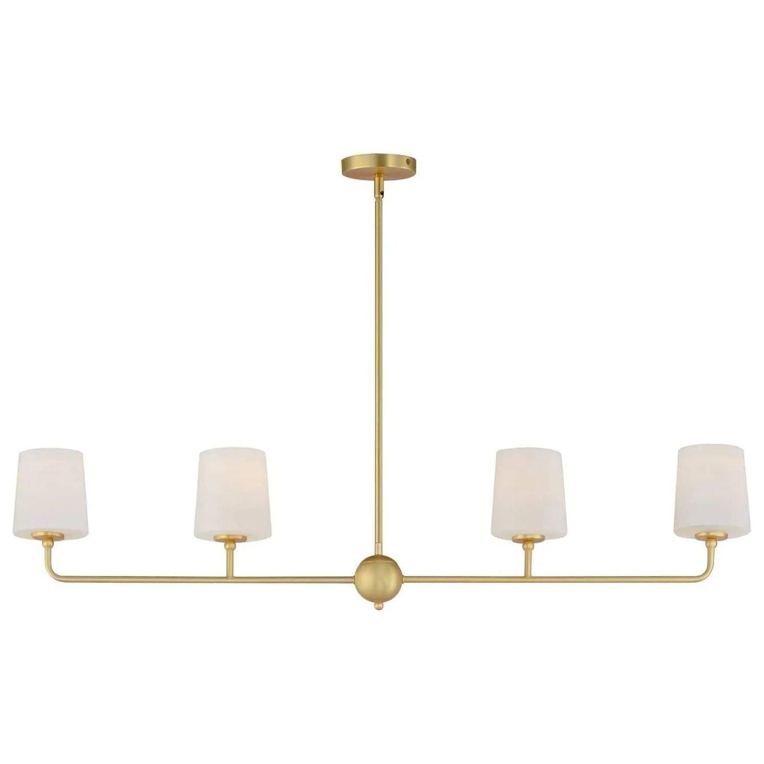 Maxim Lighting - Bristol Linear Chandelier - 12097SWSBR - Canada Light Shop