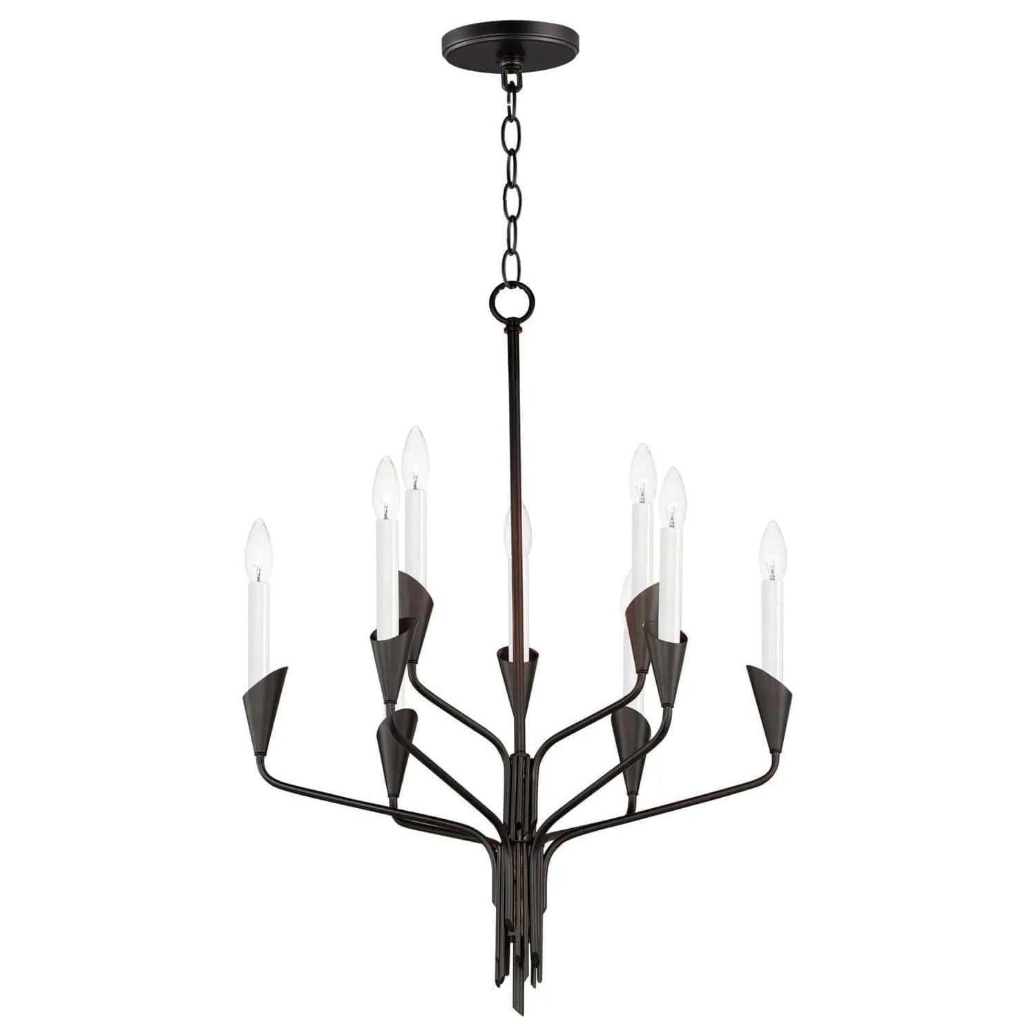 Maxim Lighting - Calyx Chandelier - 24349BK - Canada Light Shop