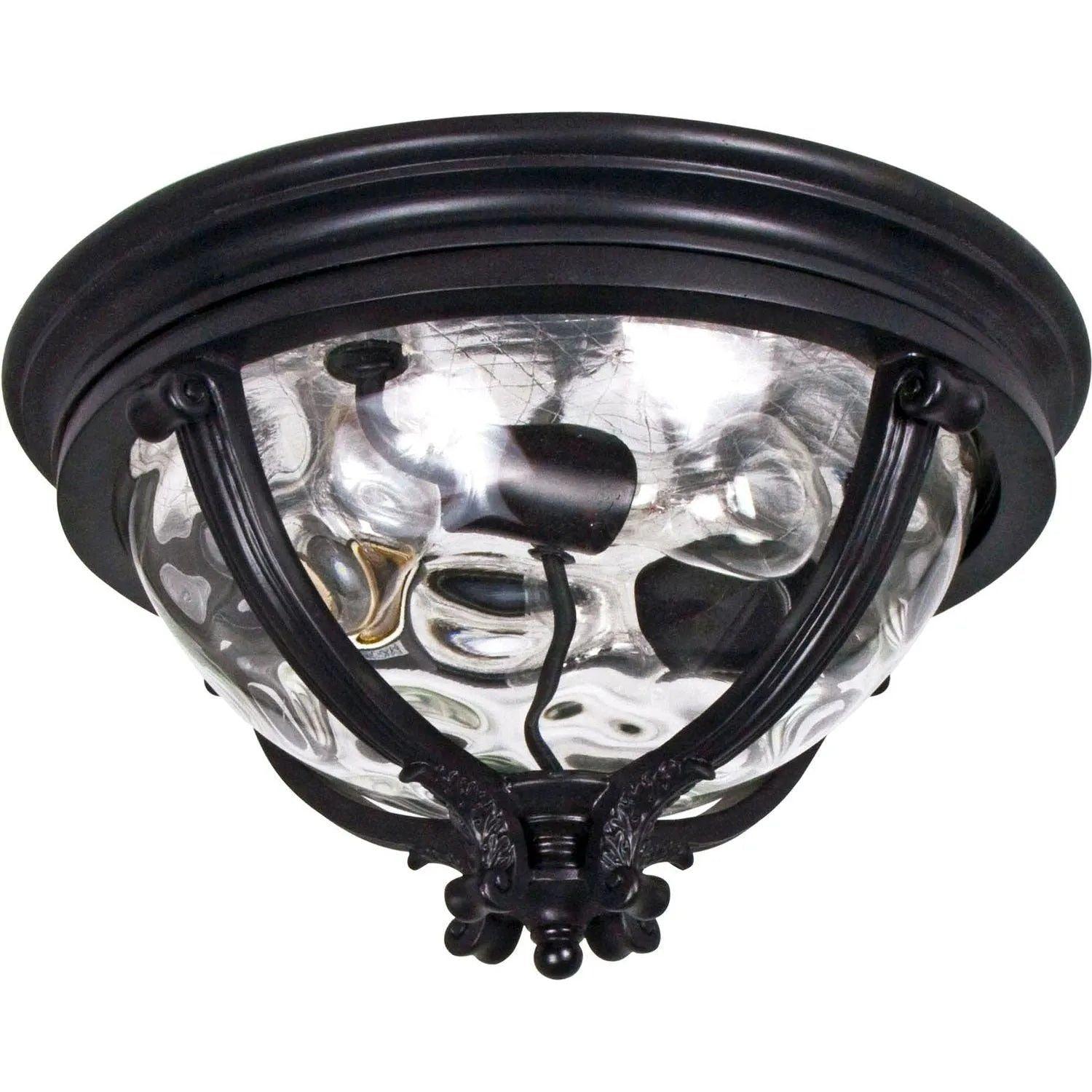 Maxim Lighting - Camden VX Outdoor Ceiling Mount - 41420WGBK - Canada Light Shop
