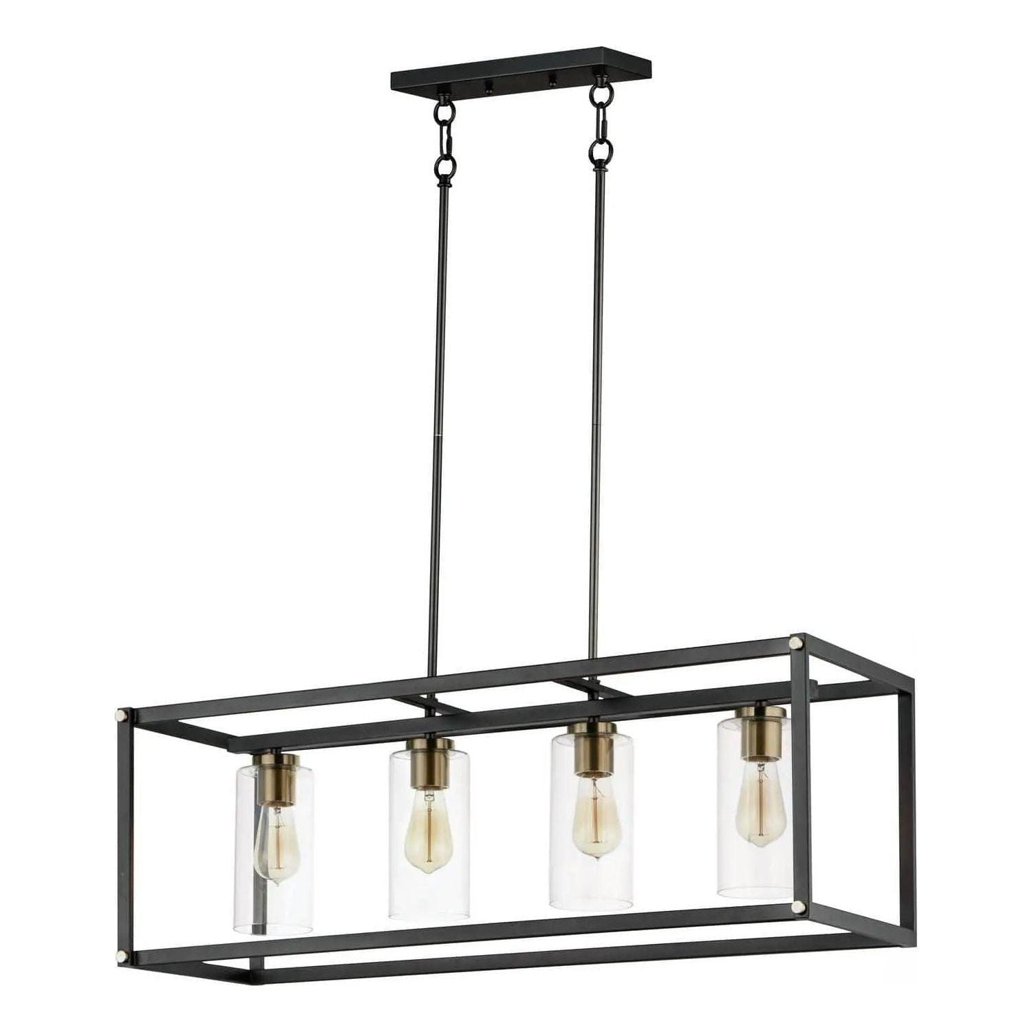 Maxim Lighting - Capitol Linear Pendant - 2644BKAB - Canada Light Shop