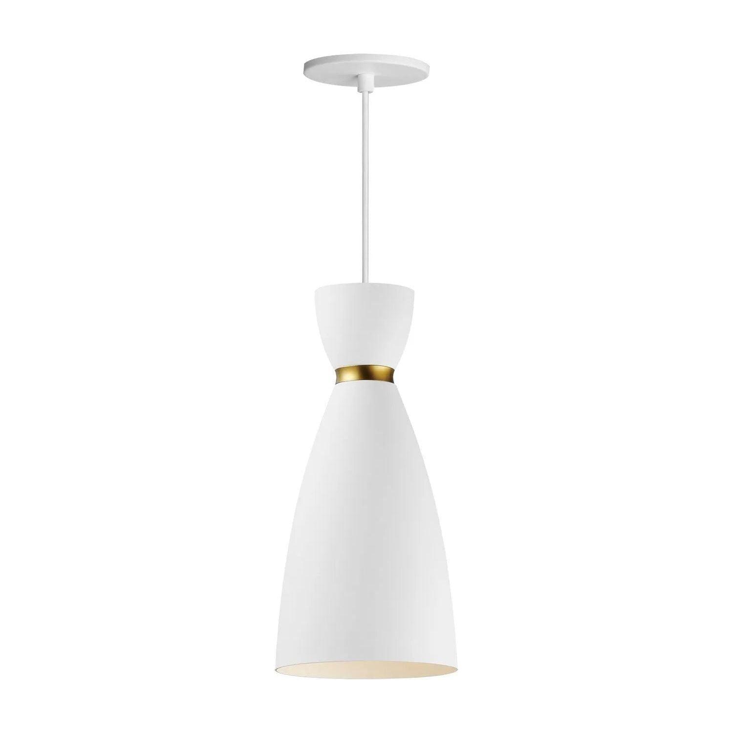 Maxim Lighting - Carillon Mini Pendant - 11301WTSBR - Canada Light Shop