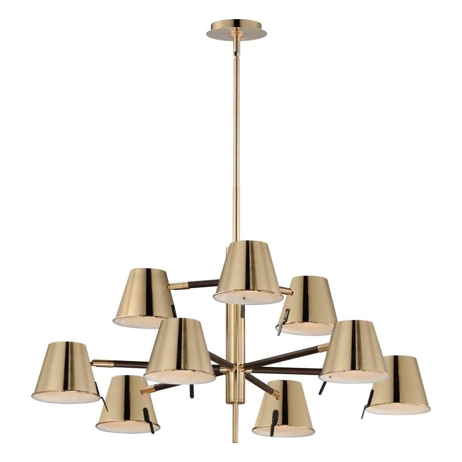 Maxim Lighting - Carlo LED Chandelier - 25179DBZHR - Canada Light Shop