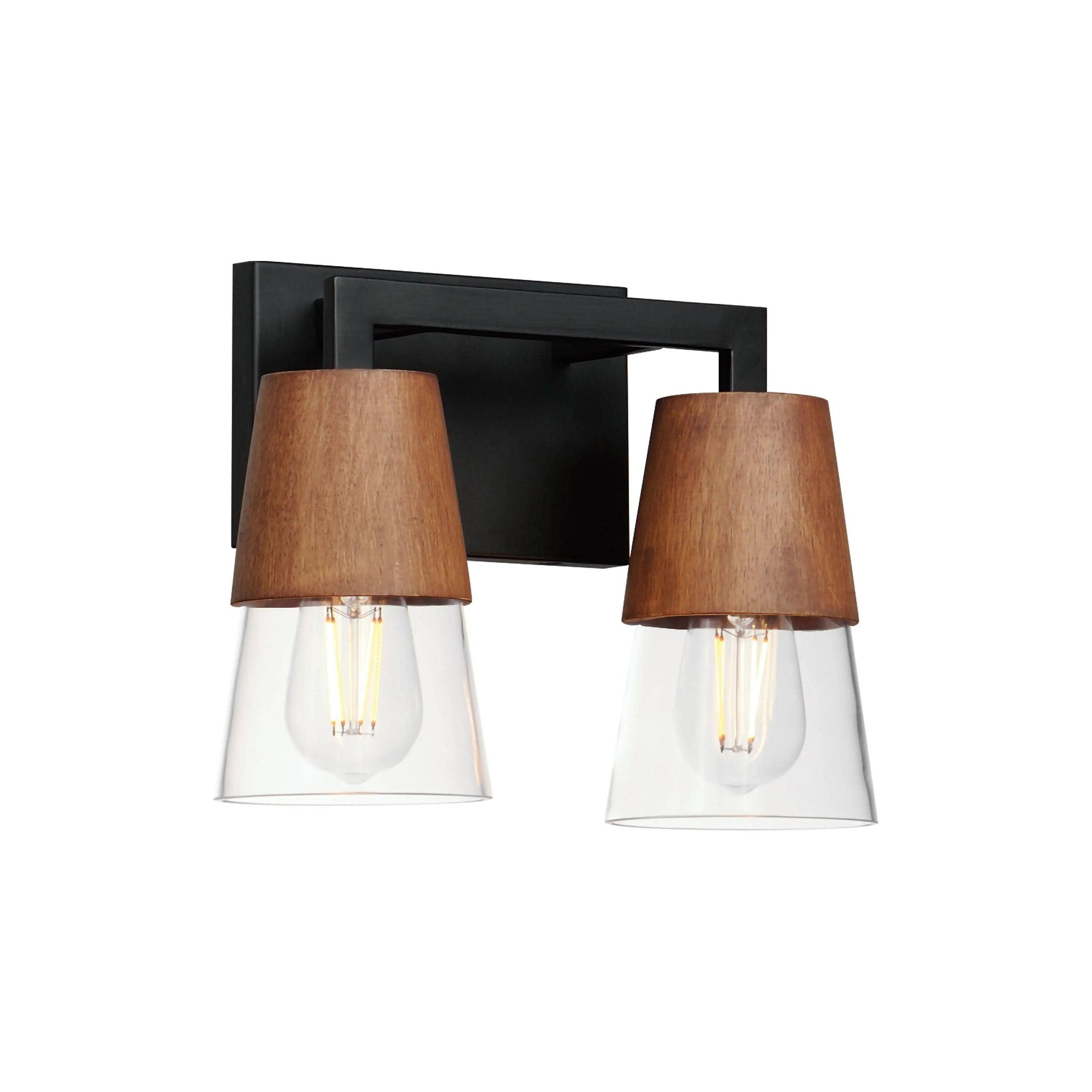 Maxim Lighting - Carpenter Bath Vanity - 21622CLWNBK - Canada Light Shop