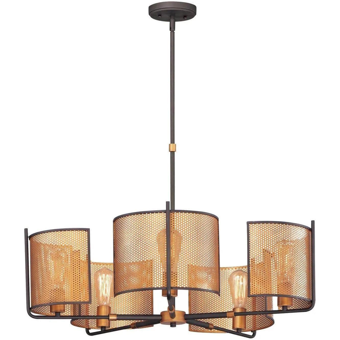 Maxim Lighting - Caspian Chandelier - 31215OIAB - Canada Light Shop