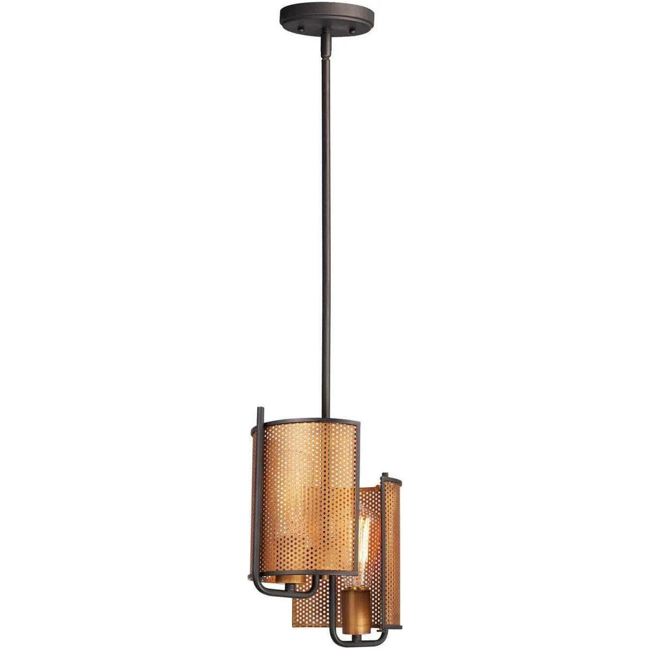 Maxim Lighting - Caspian Staggered Mini Pendant - 31219OIAB - Canada Light Shop