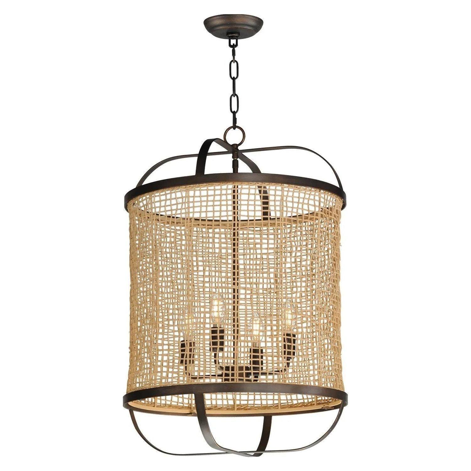 Maxim Lighting - Cestino Pendant - 22474 - 22474NAANB - Canada Light Shop