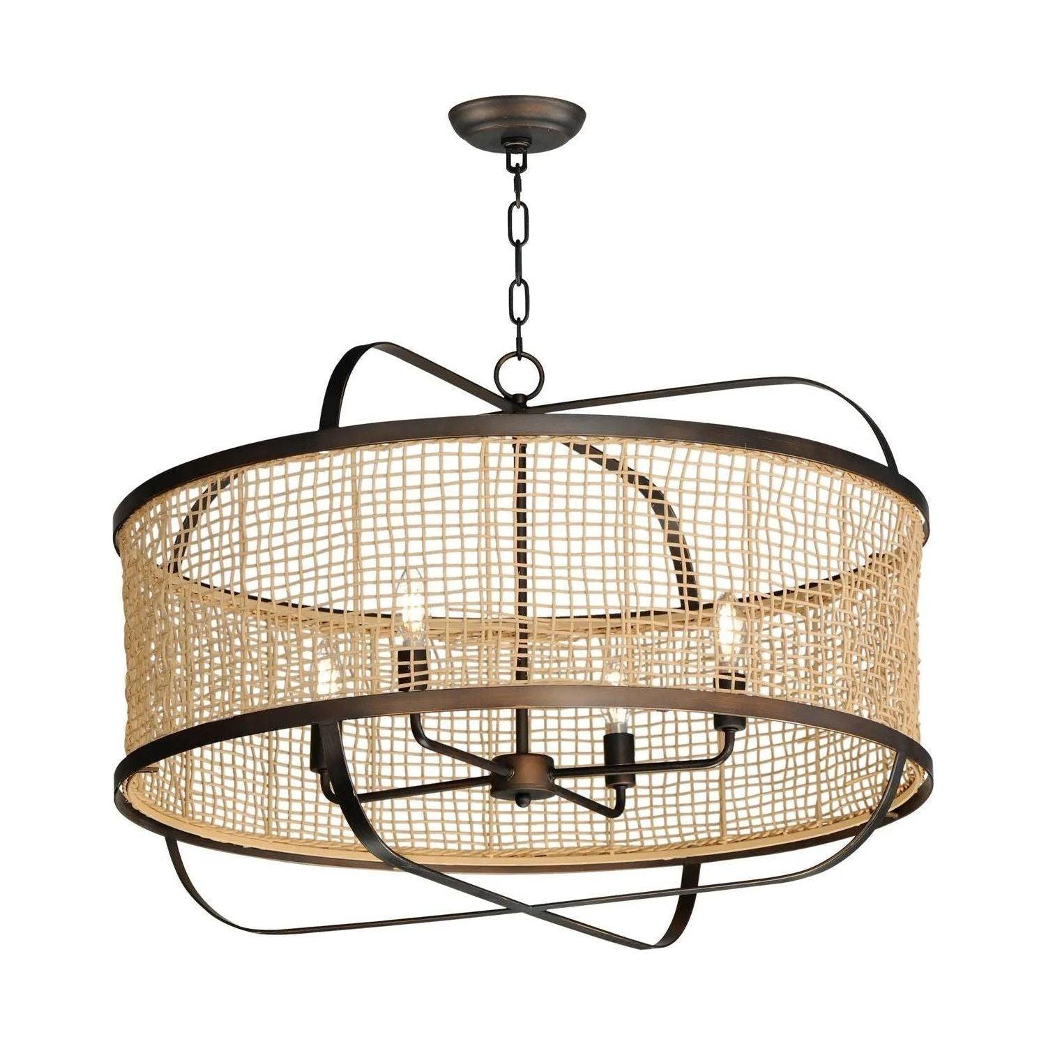 Maxim Lighting - Cestino Pendant - 22475 - 22475NAANB - Canada Light Shop