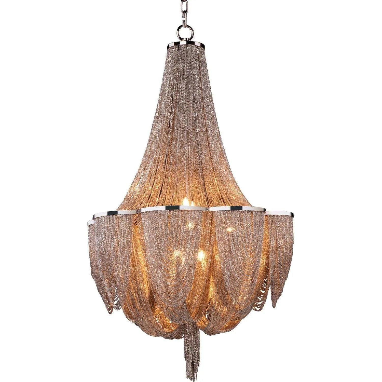 Maxim Lighting - Chantilly Chandelier - 21465NKPN - Canada Light Shop